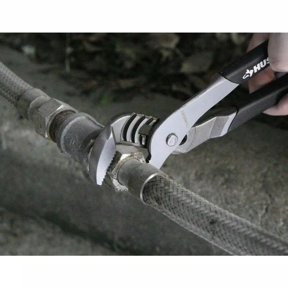 Promo ๐ Husky 7 In. Diagonal Pliers, 8 In. Nose Pliers, 8 In. Slip Joint Pliers, 10 In. Groove Joint Pliers ๐ - Image 3