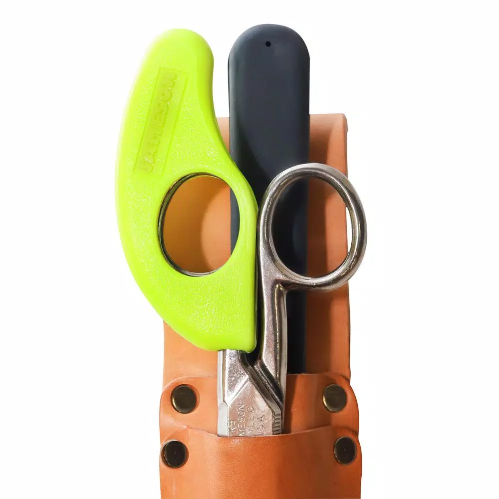 Hot Sale 🛒 Jameson Cable Splicer’s Kit, 5-1/4 In. With Tunnel Loop Leather Pouch ⌛ - Image 4
