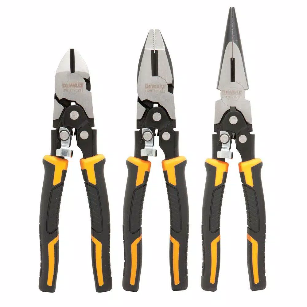 New ⭐ DEWALT Compound Plier Set (3-Pack) 🎁