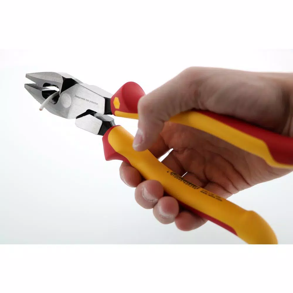 New ❤️ Wiha Insulated Industrial Series SoftGrip NE Style Lineman’s Pliers 😍 - Image 2
