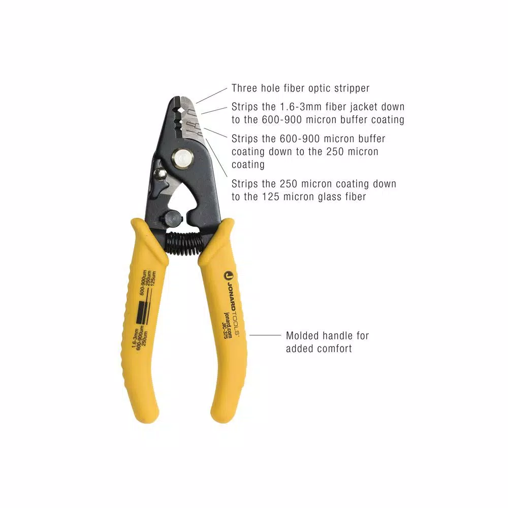 Best Sale π Jonard 3-Hole Fiber Optic Stripper π - Image 4