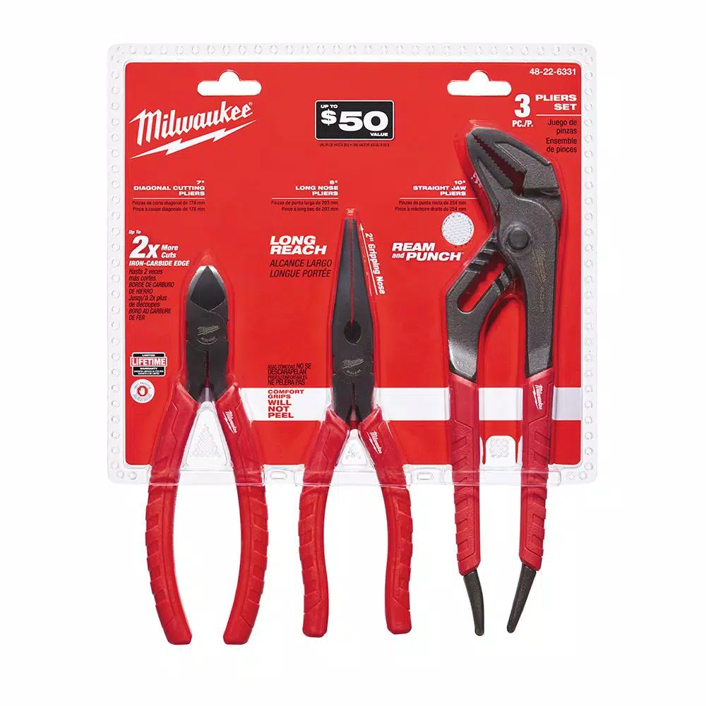 Deals β€οΈ Milwaukee Pliers Kit (4-Piece) π₯ - Image 2