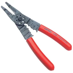 Hot Sale 🔥 URREA 8-1/4 In. Wire Stripping Pliers With Terminal Crimper And Screw Cutter 🤩