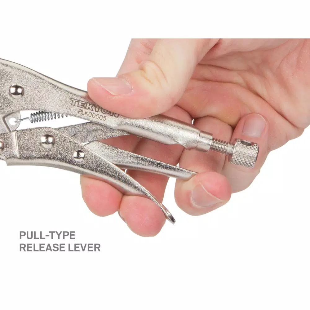New 🌟 TEKTON 5 In. Straight Jaw Locking Pliers 👏 - Image 5