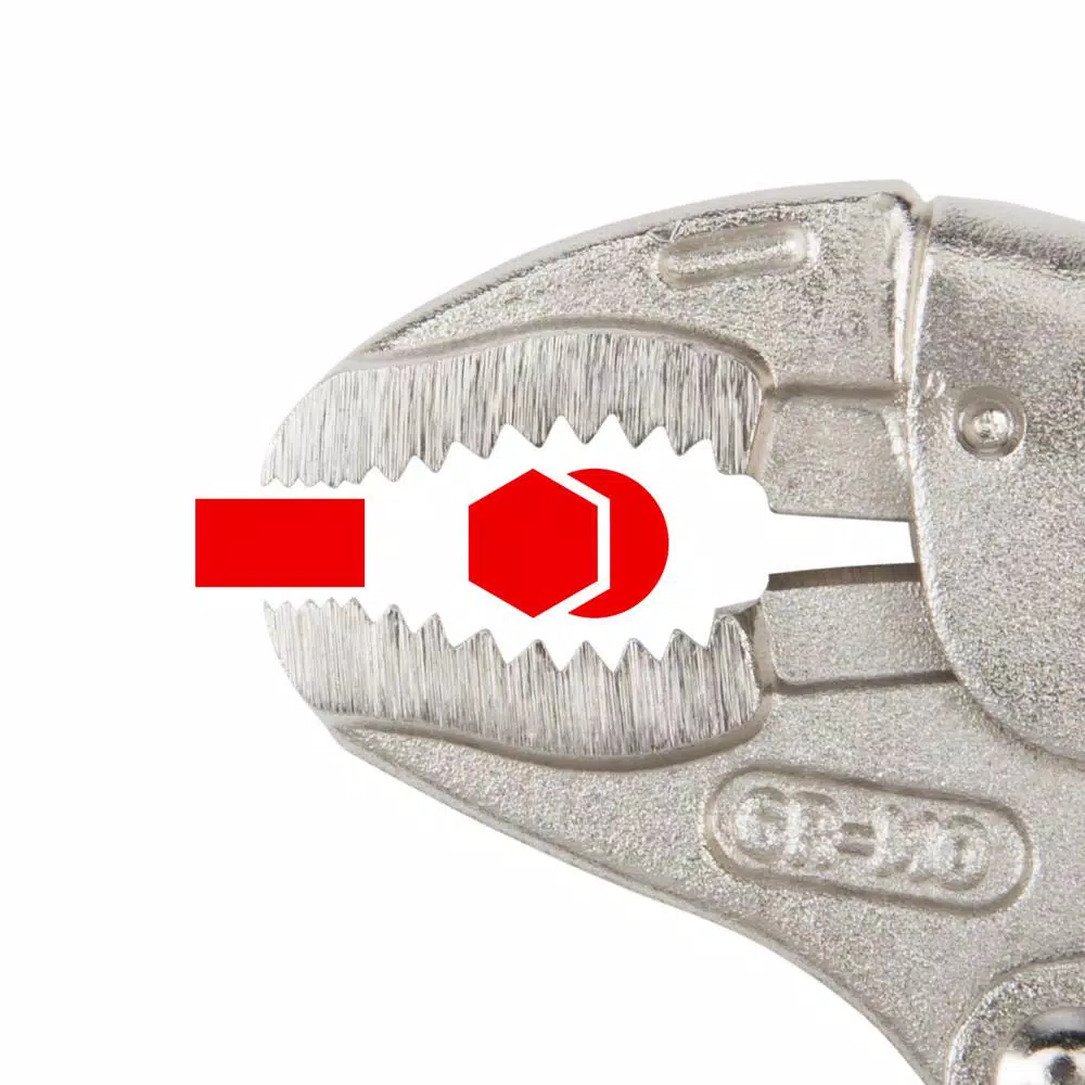 Best deal π TEKTON 5 In. Curved Jaw Locking Pliers 𧨠- Image 4