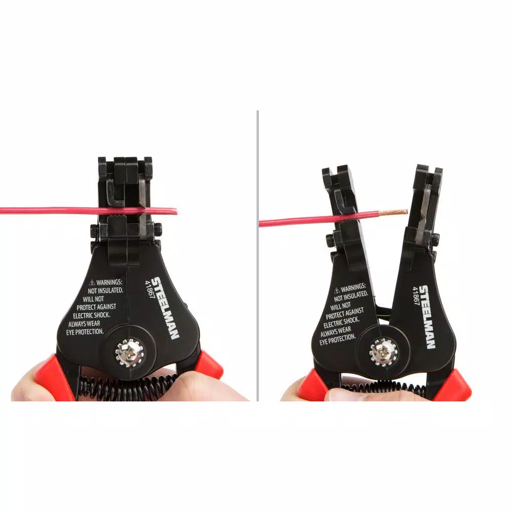 Discount β¨ Steelman 8 AWG β 22 AWG Wire And Cable Stripper Pliers π - Image 2