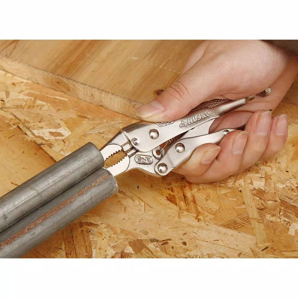 Best reviews of ๐ฏ Husky 6.5 In Long Nose Locking Pliers โ - Image 4