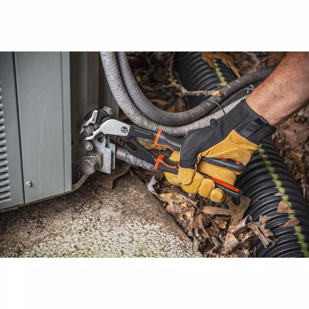 Best Pirce π Crescent 10 In. Z2 K9 V-Jaw Dual Material Tongue And Groove Pliers π - Image 4