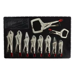 Discount π― Milwaukee Torque Lock Locking Pliers Kit (10-Piece) β€οΈ