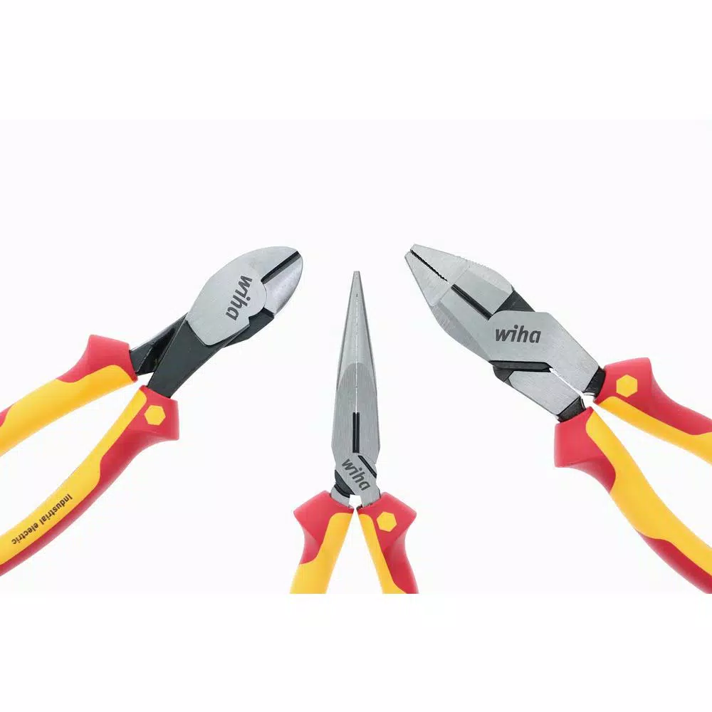 Outlet π Wiha Insulated Pliers And Cutters Set (3-Piece) π - Image 4