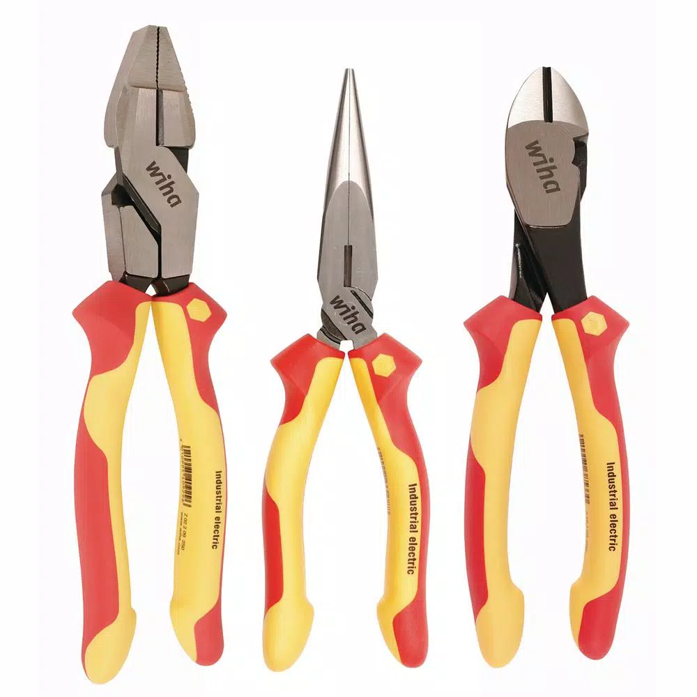 Outlet π Wiha Insulated Pliers And Cutters Set (3-Piece) π - Image 6