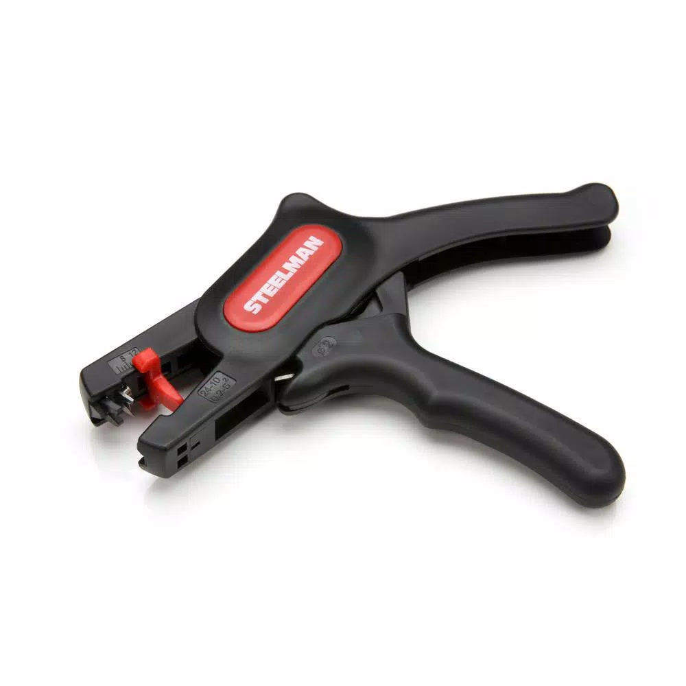 Discount β¨ Steelman Self-Adjusting Pistol Grip Wire Stripper And Cutter β€οΈ - Image 2