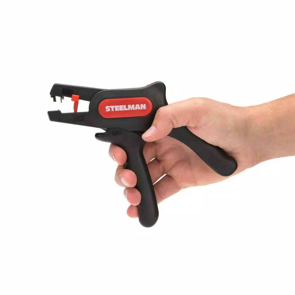 Discount β¨ Steelman Self-Adjusting Pistol Grip Wire Stripper And Cutter β€οΈ - Image 7