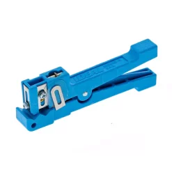 New ✔️ Ideal 1/8 In. To 7/32 In. Coax/Fiber Ringer Stripper, Blue 🛒