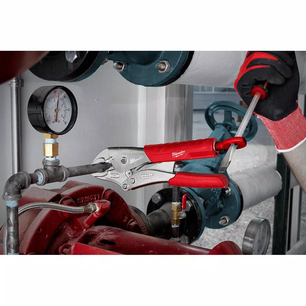 Deals ๐ Milwaukee 10 In. Torque Lock Curved Jaw Locking Pliers With Durable Grip ๐ - Image 4