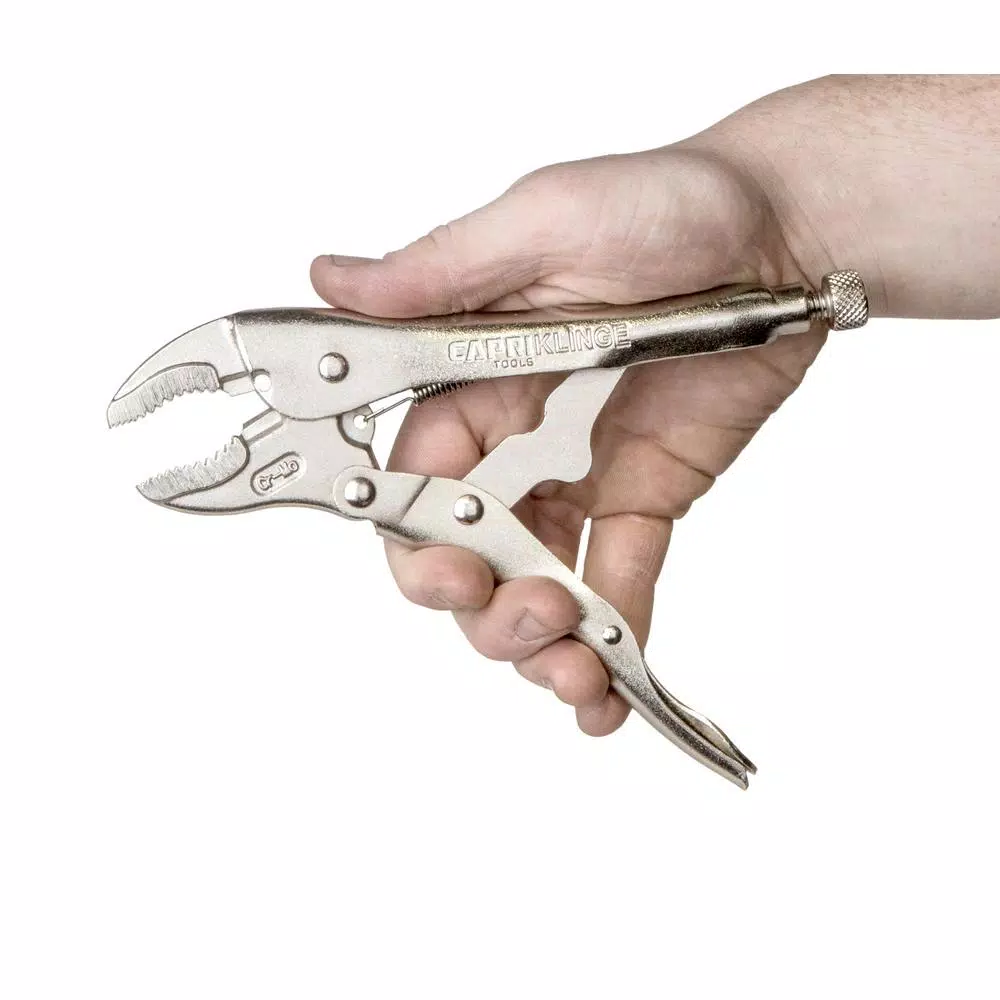 Budget β¨ Capri Tools Klinge 5 In. Curved Jaw Locking Pliers With Wire Cutter π - Image 2
