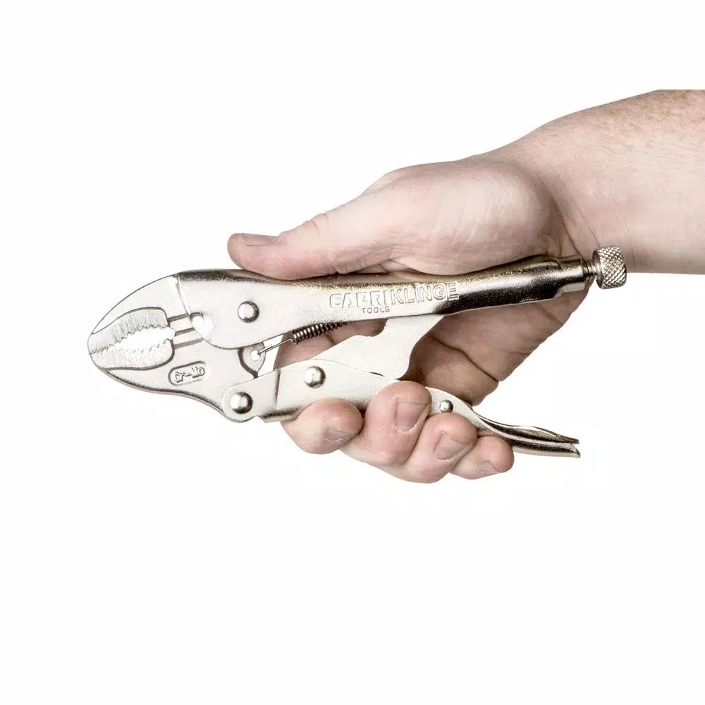 Budget β¨ Capri Tools Klinge 5 In. Curved Jaw Locking Pliers With Wire Cutter π - Image 3