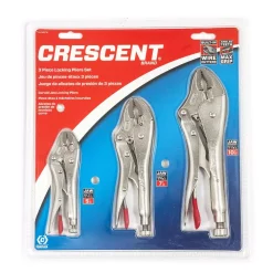 Wholesale π€© Crescent Curved Jaw Locking Pliers Set (3-Piece Per Pack) β