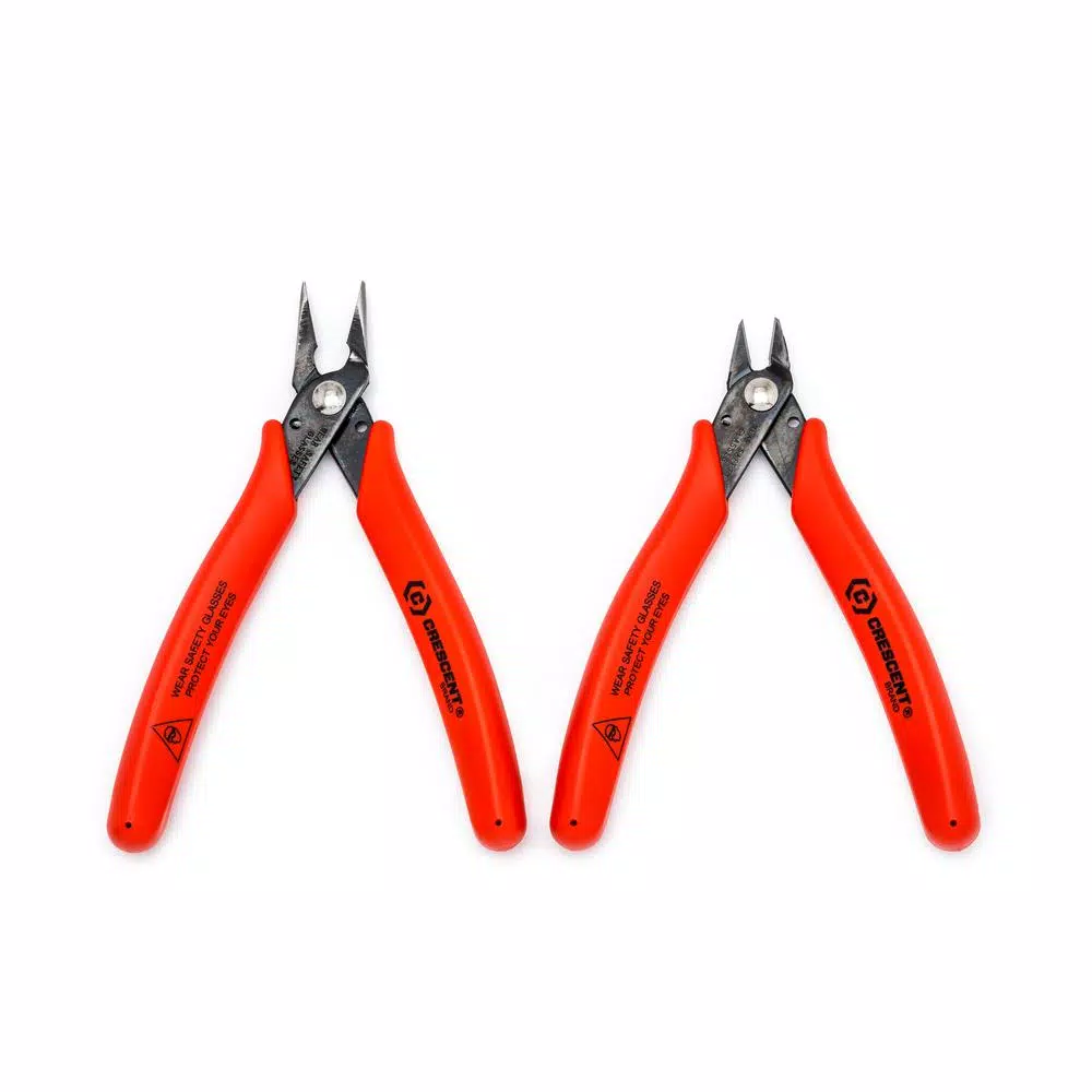 Best Sale π€© Crescent 4 In. Shear-Cutter Plier Set (2-Piece) β€οΈ