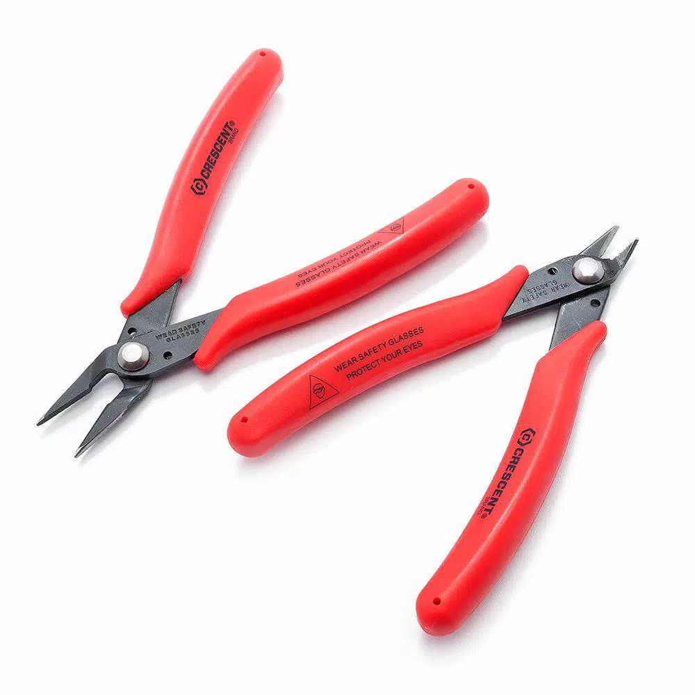 Best Sale π€© Crescent 4 In. Shear-Cutter Plier Set (2-Piece) β€οΈ - Image 3