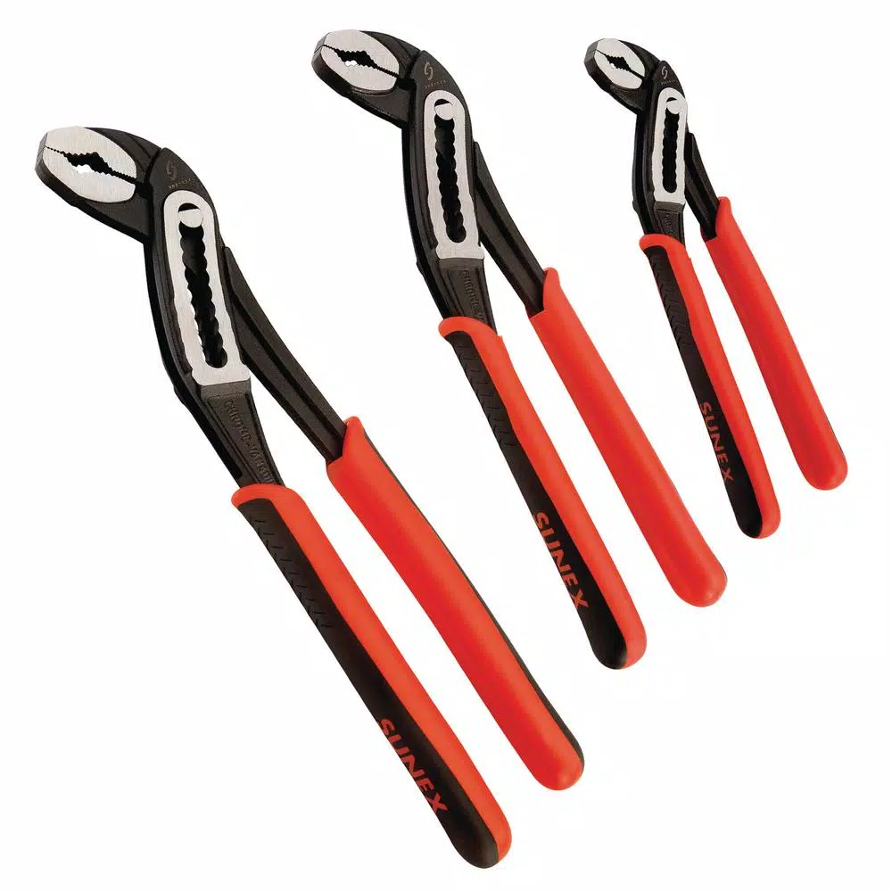 Top 10 ๐ SUNEX TOOLS Slip Joint Water Pump Pliers Set (3-Piece) ๐