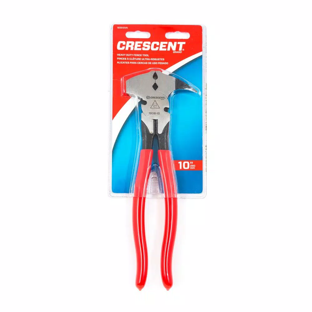 Coupon π Crescent 10 In. Heavy-Duty Cushion Grip Fence Tool Pliers π - Image 2