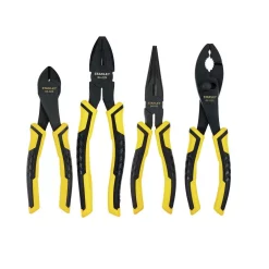Buy 🥰 Stanley Bi-Material Plier Set (4-Piece) ⭐