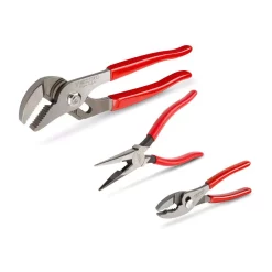 Coupon 💯 TEKTON Groove Joint, Long, Slip Joint Gripping Pliers Set (3-Piece) 🔥