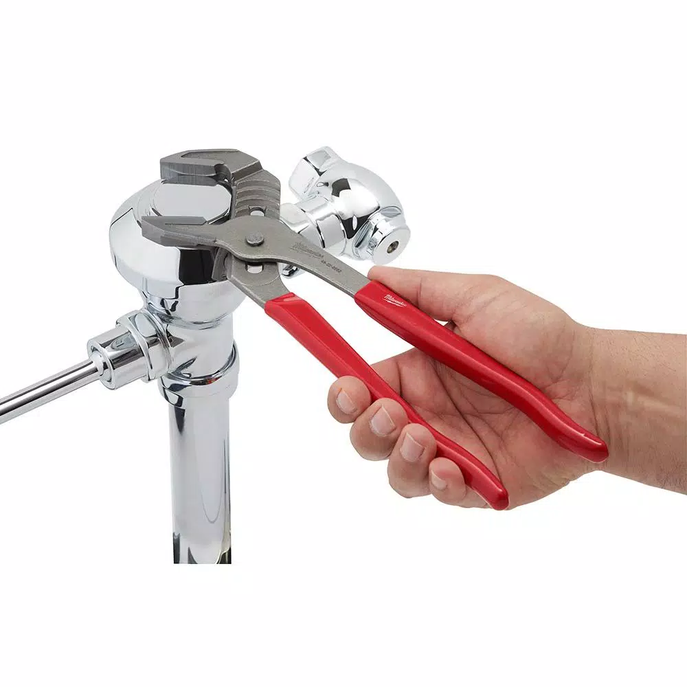 Best deal 🥰 Milwaukee 12 In. Dipped Grip Smooth Jaw Pliers 😉 - Image 4