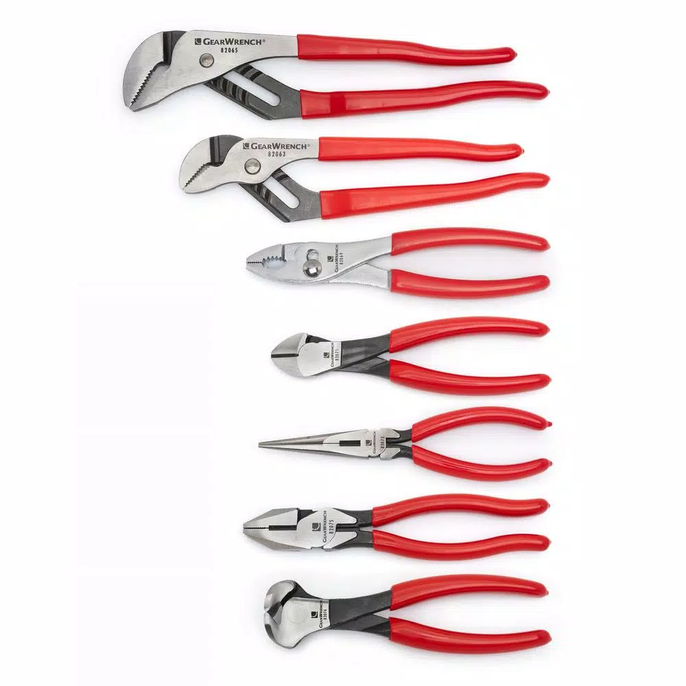 Best Pirce ⌛ GEARWRENCH Mixed Dipped Handle Plier Set, 7-Piece ⭐