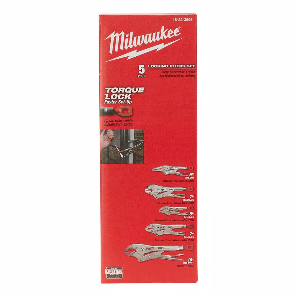 Best reviews of 🔥 Milwaukee Torque Lock Locking Pliers Kit (5-Piece) 🛒 - Image 4