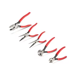 Promo 🤩 TEKTON Diagonal, End, Linemans, Long Nose Pliers Set (5-Piece) ❤️