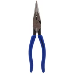 Promo ๐ Southwire 8 In. Heavy-Duty Long-Nose Pliers With Side Cutter, Stripper And Dipped Handles โญ