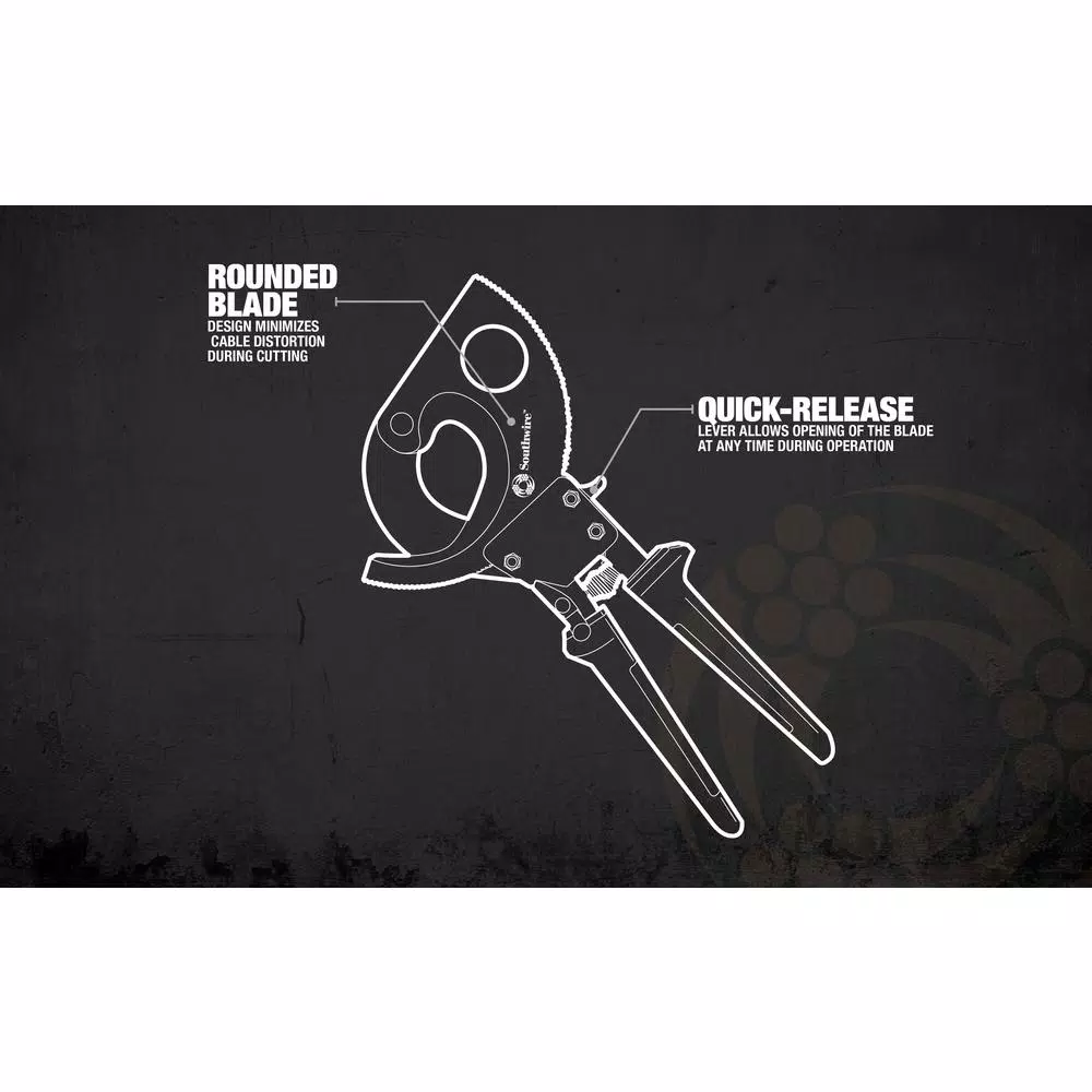 Outlet π Southwire Heavy-Duty Compact Ratcheting Cable Cutters π - Image 5