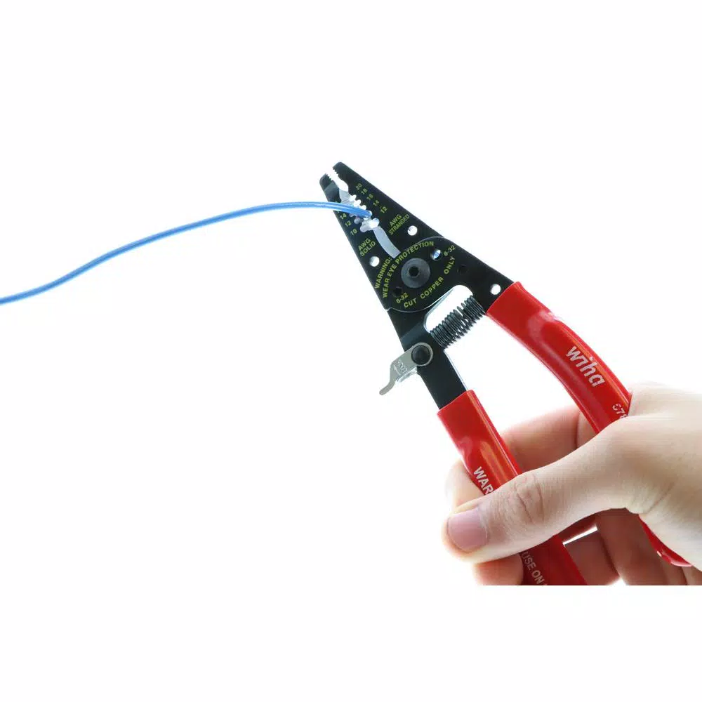 Budget π Wiha Classic Grip Wire Stripping Pliers With Cutters π - Image 2