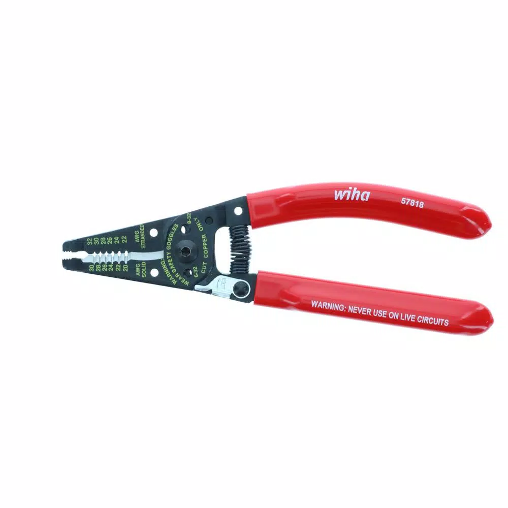 Wholesale π Wiha 7 In. Classic Grip Stripping-Cutting Pliers With Return Spring π - Image 6