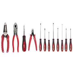 Outlet β€οΈ Milwaukee Electricianβs Screwdrivers/Pliers/Cutters Hand Tool Set (12-Piece) π₯