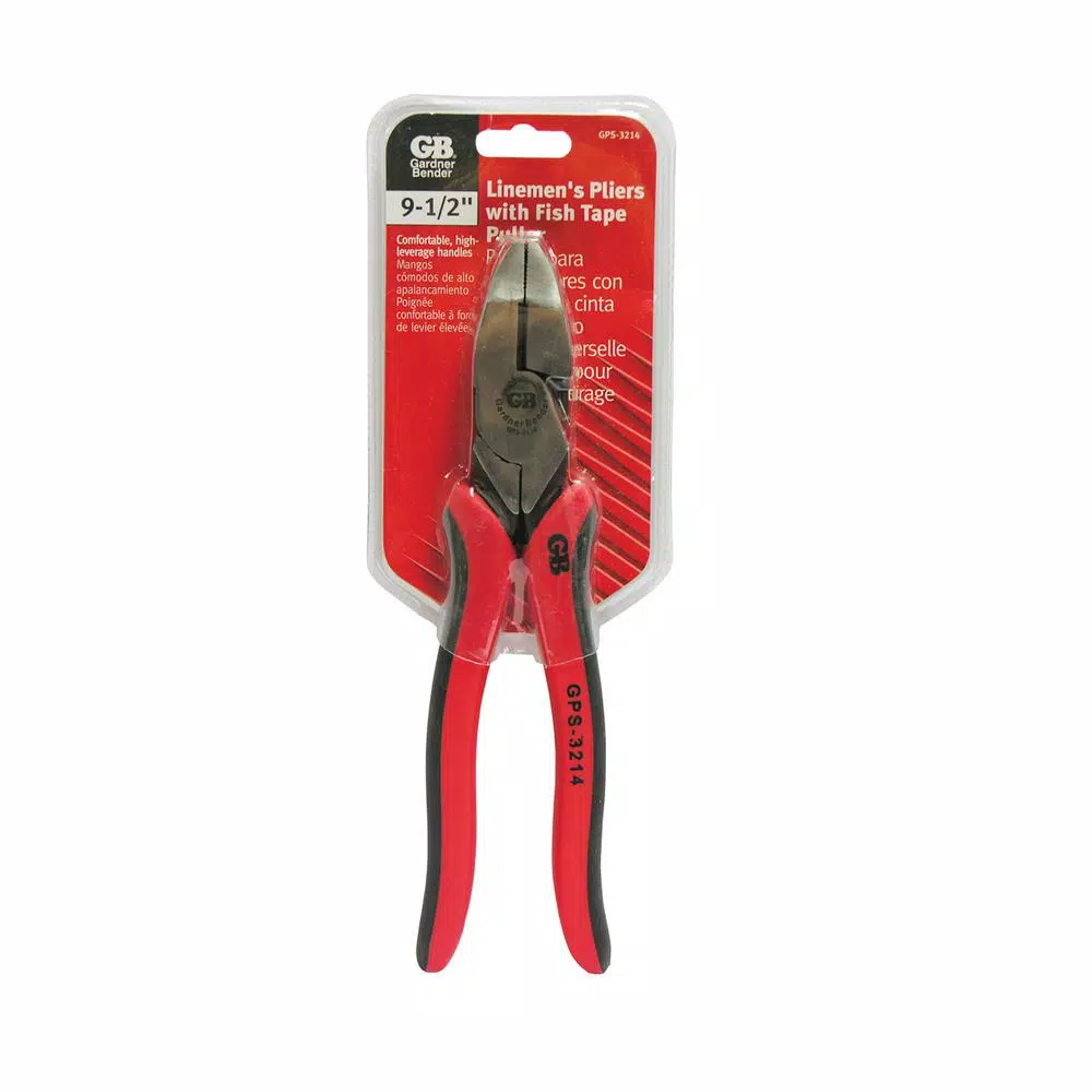 Coupon ๐ Gardner Bender 9.5 In. Linemenโs Pliers With Fish Tape Puller ๐ - Image 2