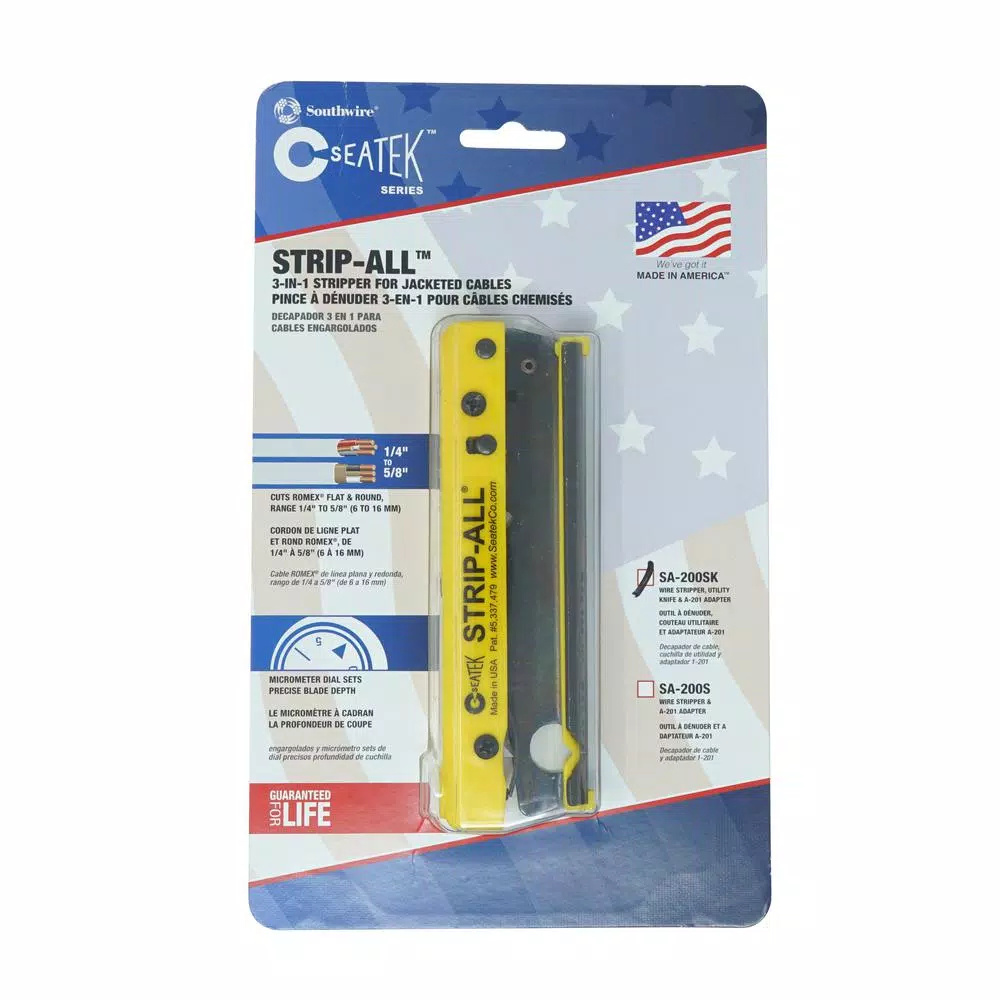 Cheap โค๏ธ Southwire Strip-All Cable Stripper Plus Utility Knife ๐