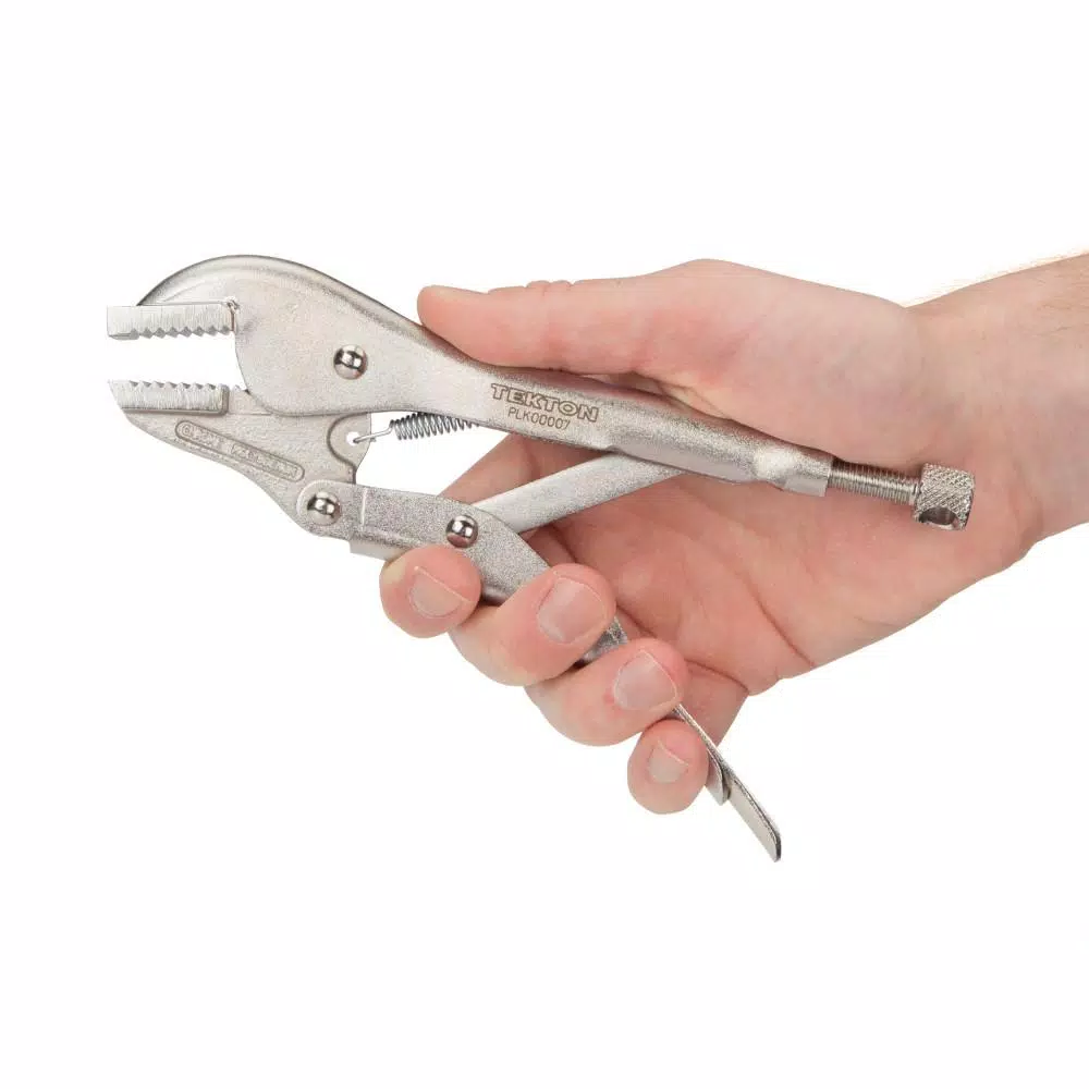 Outlet 👏 TEKTON 7 In. Straight Jaw Locking Pliers ✨ - Image 8