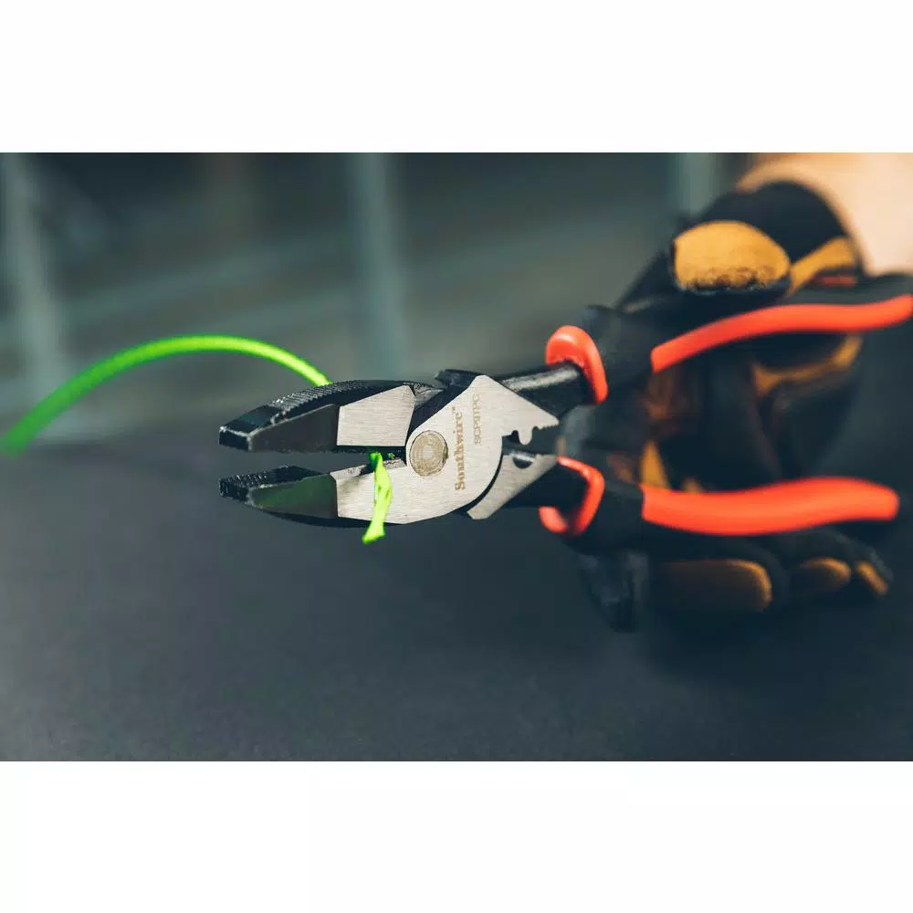 Flash Sale π Southwire 9 In. Hi-Leverage Side Cutting Pliers With Crimp-Tape Puller π - Image 2