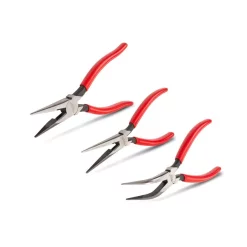 Budget 😍 TEKTON Gripping Pliers Set With Bent Nose, Long Nose (3-Piece) 👏