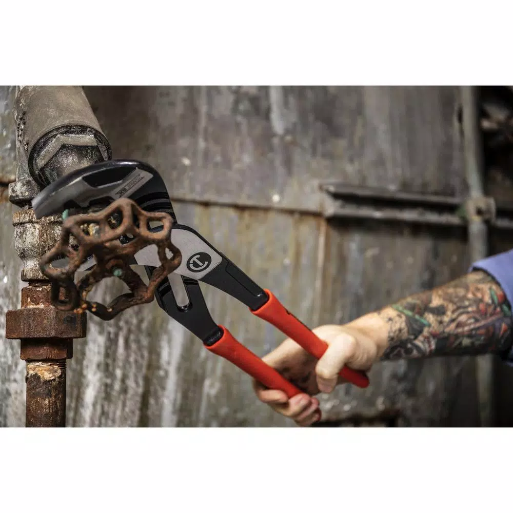 Deals π Crescent 10 In. Z2 K9 V-Jaw Dipped Handle Tongue And Groove Pliers β - Image 6