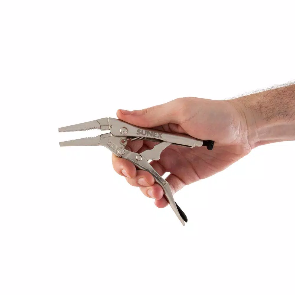 Outlet ๐งจ SUNEX TOOLS 6 In. L Locking Pliers Nose โญ - Image 4